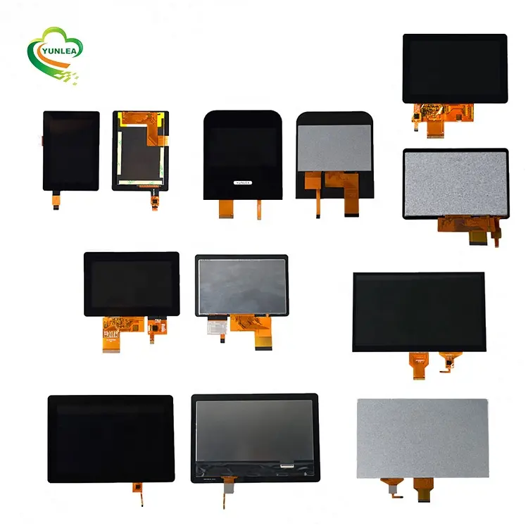Panel táctil PCAP 3,5 4,3 5 7 10,1 pulgadas alto brillo TFT pantalla táctil LCD Módulo de visualización pantalla táctil capacitiva