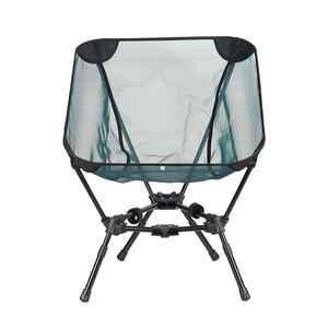 Chaise de camping et de plage pliable en alliage d'aluminium ultralégère, personnalisable, vente en gros d'usine, pour la pêche en extérieur - Product Image 6