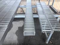 Main courante de garde-corps en tube carré en acier industriel à usage intensif galvanisé pour escaliers/balcon/extérieur antiro