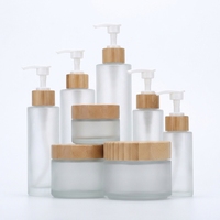 Bouteille pompe en plastique transparente pour shampoing/sérum capillaire avec logo personnalisé PET 1oz/2oz/3oz/4oz/5oz/6oz/8oz, pots en plastique pour cosmétiques
