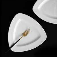 Vaisselle de Restaurant à chargeur plat, assiettes en porcelaine blanche