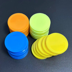 Plastic Counting Chips 4.3Cm Diameter Smooth Surface Game Tokens For Learning And Play - Product Image 4