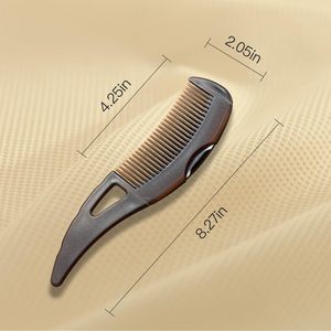 Peine para la Caspa con Logotipo Personalizado, Peine Autolimpiante para Masaje del Cuero Cabelludo y Exfoliación, con Mango Gua Sha para Masaje de Cabeza - Product Image 2