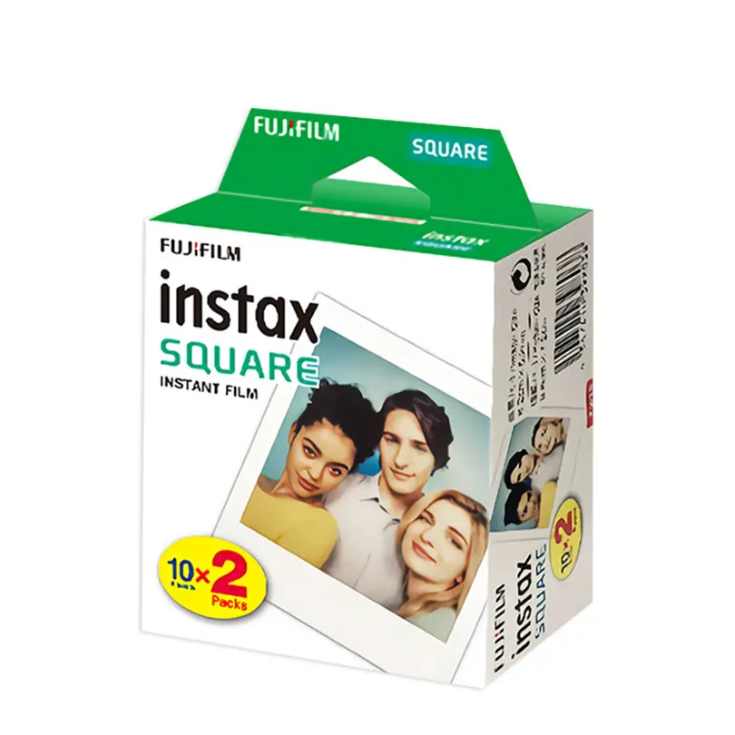 New Instax Square Film White Edge Photo Paper for Fujifilm SQ10 SQ6 SQ1 SQ20 Instant Film Camera Share SP-3 Printer