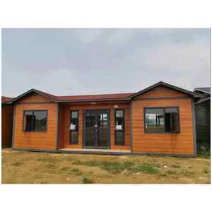 Bán Buôn Giá Tốt Di Chuyển Tạm Thời Hội Đồng Quản Trị Di Động Nhà Thép Khung Với Rock Len Cách Nhiệt Nhà Gỗ Cách Nhiệt - Product Image 6