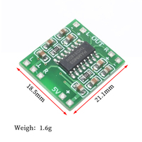 Carte d'amplificateur de puissance Mini PAM8403 2,5 V à 5 V, 2 canaux, 3 W, classe D, pour haut-parleur audio