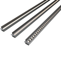 Profilé en aluminium de haute qualité pour bande LED, en alliage 6063 6061, à bords carrés, pour éclairage encastré, vente en gros