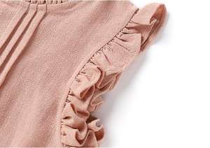 Ropa de Bebé en Oferta, Mamelucos de Lino para Niñas, Ropa de Bebé 100% Algodón, Ropa de Bebé al por Mayor para Niñas Pequeñas, Ropa de Bebé - Product Image 6