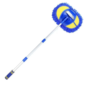 Mopa telescópica 2 en 1 de microfibra chenille para lavado de autos, cepillo de limpieza para autos - Product Image 4