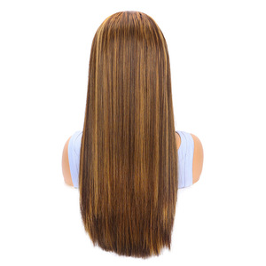 Peluca Larga <span class=keywords><strong>y</strong></span> Lisa de Moda para Mujer, Peluca con Diadema, Suave <span class=keywords><strong>y</strong></span> Lisa, Estilo Brasileño <span class=keywords><strong>y</strong></span> Vietnamita, en Stock, Venta al Por Mayor - Product Image 3