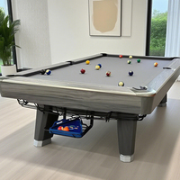 Offre Spéciale de billard professionnel à neuf boules avec système de retour de boule de coussin en ardoise pour le club et la maison