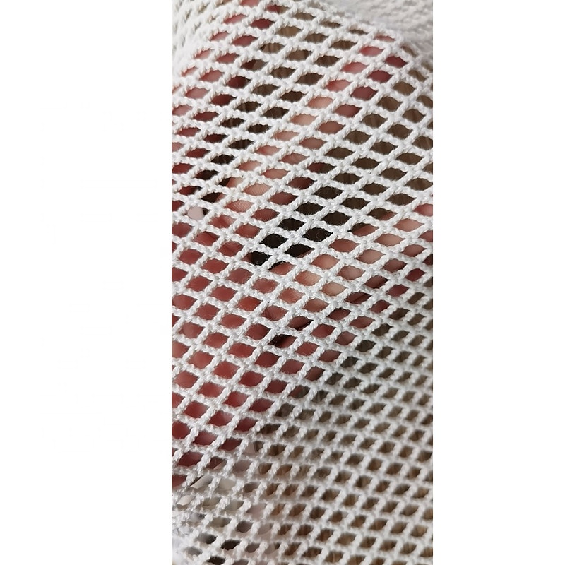 100% cotton netting mesh fabric for fruit cotton mesh bag