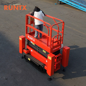 RUNTX 8M Plataforma elevadora de tijera aérea Equipo de trabajo eléctrico - Product Image 3