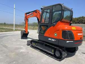 Экскаватор DOOSAN DX60 б/у, колесный, 6 тонн, оригинальные комплектующие, модель 2023 года, ковш 0.3 м³, видеообзор, техника для выдачи отчета - Product Image 3