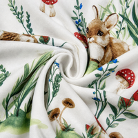 Tissu en maille de soie de lait à motif géométrique abstrait, respirant et extensible, de poids moyen, idéal pour les housses de canapé et de chaise – Vente directe usine