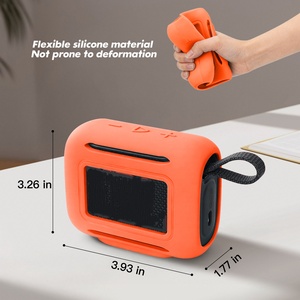 Funda de silicona impermeable para altavoz JBLGO5, cubierta protectora a prueba de golpes, funda portátil para altavoz <span class=keywords><strong>Bluetooth</strong></span> para deportes al aire libre - Product Image 2