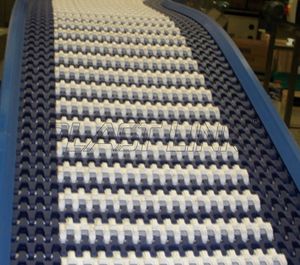 Hoch effizienter modularer Flush Grid-Riemen <span class=keywords><strong>PL</strong></span> 1505 für Förderer der Lebensmittel-und Dosen industrie - Product Image 6