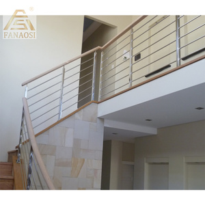 Thanh Lan Can Gỗ Tùy Chỉnh Thanh Lan Can Bằng Thép Không Gỉ Thanh Lan Can Thanh Lan Can Bằng Thép Không Gỉ Kim Loại Hệ Thống Lan Can - Product Image 6