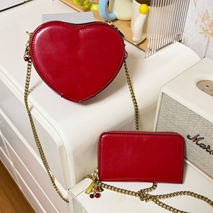 Sac à main de luxe de marque de créateur, sac bandoulière en cuir pour femme, portefeuille, sac messager, sac à l'épaule avec 2 pièces assorties - Product Image 4