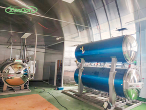 جهاز تعقيم أفقي بالبخار ورش الماء، معدات تعقيم الطعام - Product Image 4