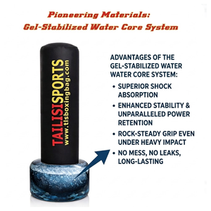 6ft <strong>Standing</strong> Pro Boxing <strong>Bag</strong> With PVC Base <strong>Punch</strong> <strong>Bag</strong> Silent Home Gym Workout Gear Fitness Striking Target Adjustable Pressure - Product Image 5