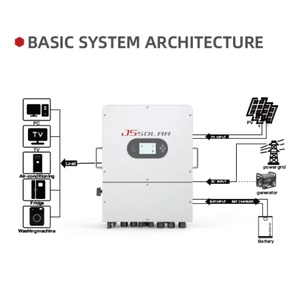 Sistema Solar Híbrido Trifásico de 10KW con Onda Sinusoidal Pura, IP65, Ahorro de Energía - Product Image 5