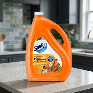 Nettoyant liquide pour sols Sunlight, senteur orange, cannelle, bergamote, 3,6 kg, pour l'entretien quotidien des carreaux et du bois - Product Image 3