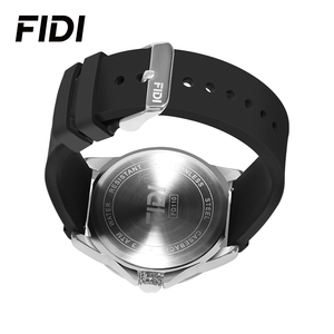 นาฬิกาข้อมือผู้ชาย FIDI ระบบควอตซ์ โครโนกราฟ หน้าปัดอนาล็อก สายซิลิโคน กันน้ำ เหมาะสำหรับใส่ลำลองและธุรกิจ - Product Image 5