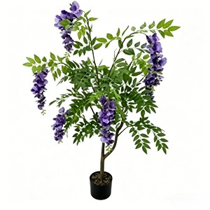 Árbol Artificial Grande de Flor de Frijol, Árbol de Wisteria - Product Image 1