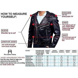 เสื้อแจ็คเก็ตหนังสีดำสำหรับผู้ชายสไตล์คาเฟ่เรเซอร์ แขนยาว กันลม สำหรับขี่มอเตอร์ไซค์ - Product Image 3