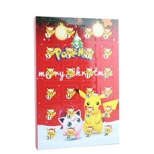 Figuras de acción de Pokémon para niños, Set de 24 unidades de figuras de Pokémon en PVC con <span class=keywords><strong>Calendario</strong></span> de Adviento, regalo Kawaii de Pikachu - Product Image 4