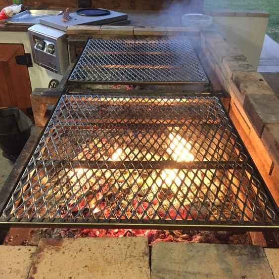 Grille De Barbecue En Acier Inoxydable 30x45 Cm - Rechange Pour Barbecue, Camping, Pique-nique - Répartition De Chaleur Uniforme