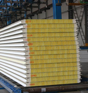 La Chine a fait des panneaux sandwich isolés <span class=keywords><strong>de</strong></span> <span class=keywords><strong>laine</strong></span> <span class=keywords><strong>de</strong></span> <span class=keywords><strong>verre</strong></span> <span class=keywords><strong>de</strong></span> mur <span class=keywords><strong>de</strong></span> <span class=keywords><strong>50</strong></span> <span class=keywords><strong>mm</strong></span> pour l'entrepôt - Product Image 5