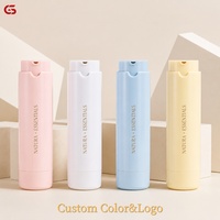 Flacon de crème pour le visage sans air à fond rotatif personnalisé de 15 ml, 30 ml, 50 ml, avec doublure remplaçable, flacon de soin de la peau avec logo