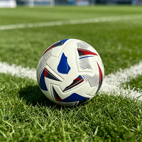 Ballon de football en PU de haute qualité, idéal pour l'entraînement et les matchs, durable, toucher doux, prix de gros direct usine, personnalisation du logo prise en charge