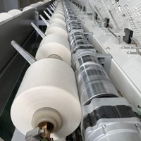 Machine à enrouler et remontoir de fils, pour fils de coton ou de lin, fibre chimique