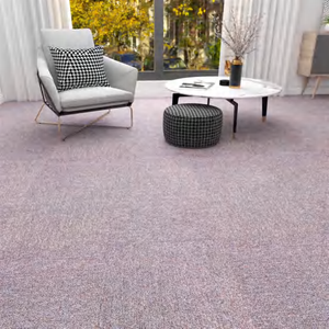 Dalles de moquette décoratives PP, dernier design, usage commercial, bureau, maison, résistantes aux taches, faciles à nettoyer, antidérapantes, écologiques - Product Image 3