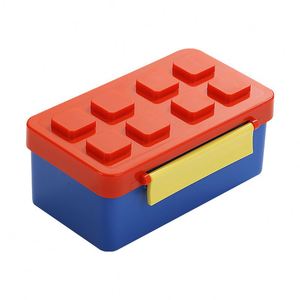 Leak Proof Lunch Box Kids Stackable Lunch Box Salad Box Oxford Block Brick Design for Kids Picnic Travel - Product Image 5