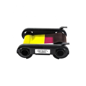 Ruban <span class=keywords><strong>couleur</strong></span> compatible Evolis R5F008SAA pour une reproduction de <span class=keywords><strong>couleur</strong></span> supérieure sur les cartes PVC - Product Image 1