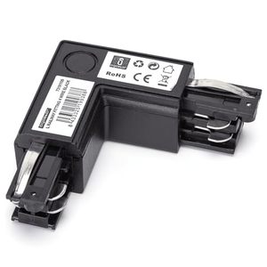 Quatre prises de type T noires, matériau résistant, installation facile, idéales pour les connexions électriques dans divers projets. - Product Image 1