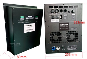 1200W + 1200W + 3000W DSP Điều Khiển Loa Siêu Trầm Khuếch Đại Cho Loa Hoạt Động Hệ Thống Âm Thanh 3-Cách Bi-Amp Khuếch Đại Mô-đun 2 Trong 3 ra - Product Image 2