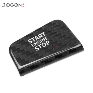 Cubierta de Botón de Encendido/Apagado del Motor para BMW <span class=keywords><strong>Serie</strong></span> 5, 7, X3, G60, G61, G70, G45, Adhesivo de Fibra de Carbono Real para el Interior del Coche - Product Image 3