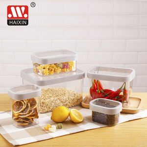 Haixin Vente chaude Récipient alimentaire hermétique en plastique de qualité alimentaire Boîte de rangement hermétique étanche Boîte de rangement pour aliments - Product Image 5
