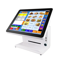 OEM 15,6 "pos-системы Windows10 I3 4gb64gb Pos Sistema терминал кассовый аппарат опционально принтер сканер ящик Pos машина