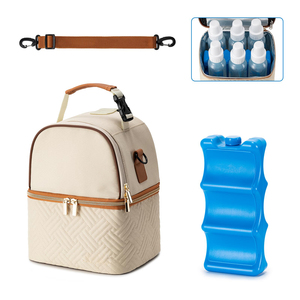 <span class=keywords><strong>Sac</strong></span> <span class=keywords><strong>isotherme</strong></span> avec pack de glace pour 6 biberons, <span class=keywords><strong>sac</strong></span> <span class=keywords><strong>isotherme</strong></span> à pompe à <span class=keywords><strong>lait</strong></span> <span class=keywords><strong>maternel</strong></span> pour garderie, travail, voyage - Product Image 1