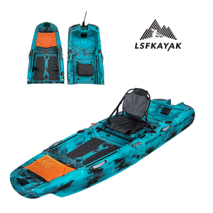 <span class=keywords><strong>Kayak</strong></span> de Pesca Popular Individual de 10 Pies Tipo Canoa con un Asiento al por Mayor - Product Image 1