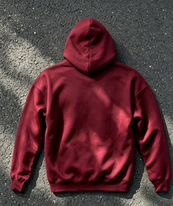 เสื้อฮู้ดผู้ชาย JME สีพื้น แต่งลายปักโลโก้ มีกระเป๋าหน้า ผ้าถัก - Product Image 3