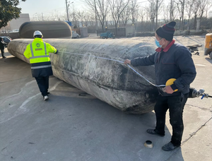 Good Air Tightness <strong>Marine</strong> <strong>Pontoon</strong> Ship Rubber Salvage Airbags Quality <strong>Marine</strong> Supplies For Sale - Product Image 5