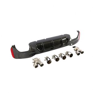 Diffuseur arrière en fibre de carbone pour BMW G30 série 5 17-22 <span class=keywords><strong>W</strong></span>/ <span class=keywords><strong>M</strong></span> Sport Bumper-M5 Style - Product Image 2