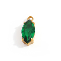 SUMMLY Hangende Oorbellen Bloem Hart Bril Ster Dier Kat Hond Bedel 18K Verguld Roestvrij Staal Charms Mode Sieraden